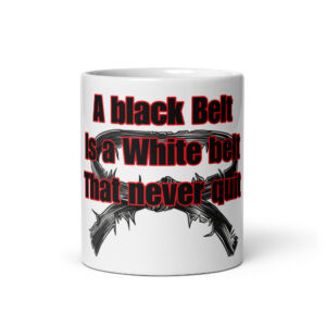 Black belt White